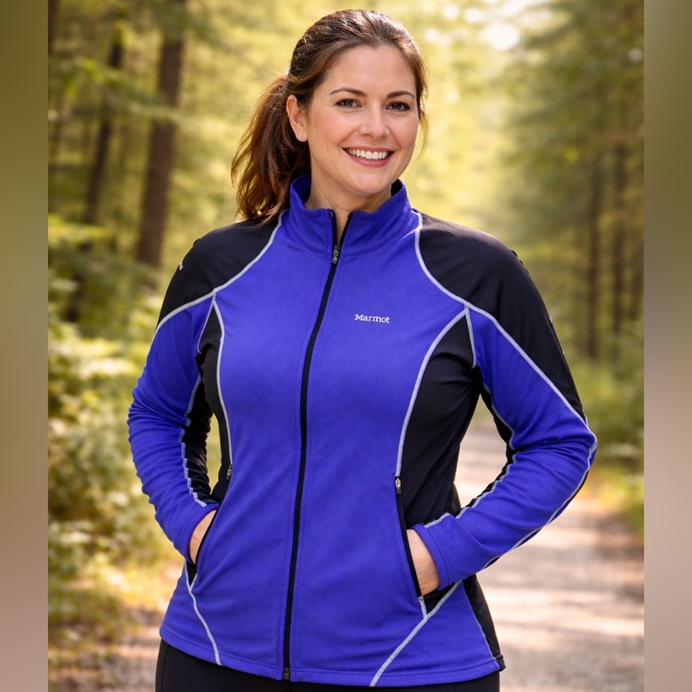 Marmot Women XL Fleece Performance Outdoor Light Jacket